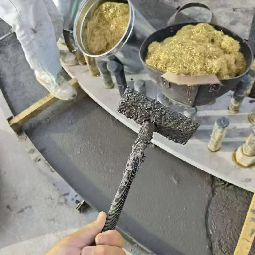 中阳C120钢纤维高强无收灌浆料 轧机压缩机汽轮机发电机锻压设备底座灌浆材料